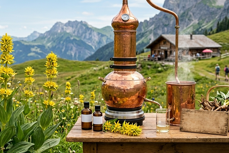 journées plantes & Santé - distillation